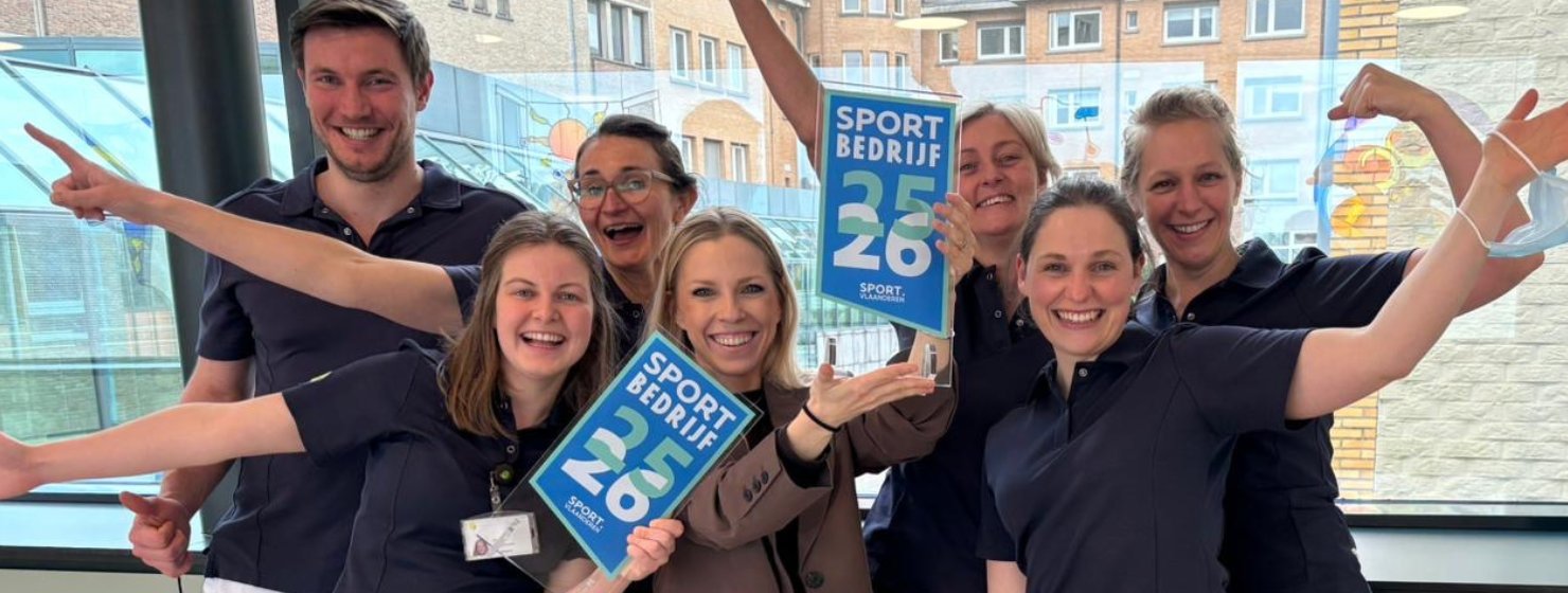 Vzw ZORG bekroond met Label Sportbedrijf van Sport Vlaanderen